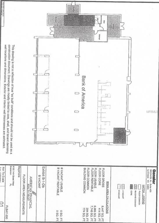 19,000 Sq Ft Building For Sale with NNN Lease to Bank of America $1,250,000